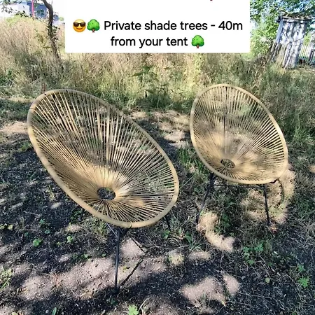 Tente Confortable Pour 4 Personnes Campo de lujo Auboncourt-Vauzelles