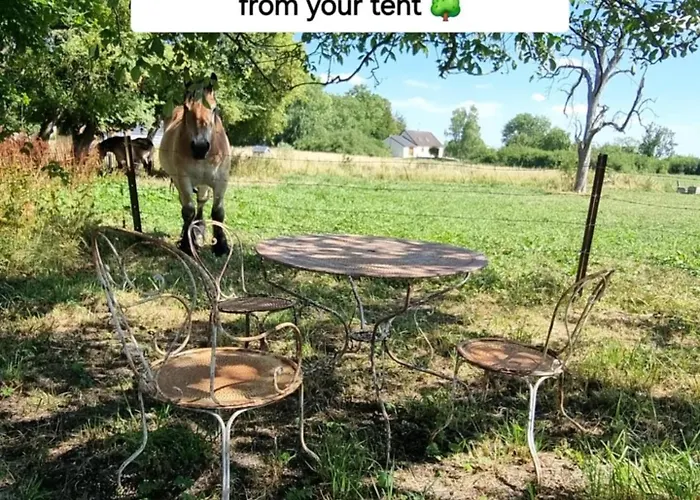 Tente Confortable Pour 4 Personnes Auboncourt-Vauzelles
